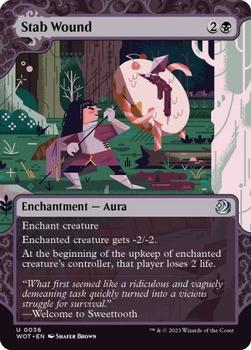 2023 Magic: The Gathering Wilds Of Eldraine - Enchanting Tales #0036 Stab Wound Front