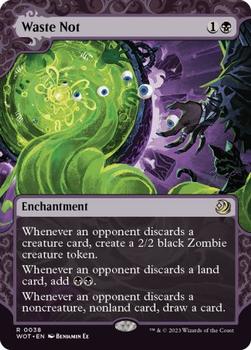 2023 Magic: The Gathering Wilds Of Eldraine - Enchanting Tales #0038 Waste Not Front