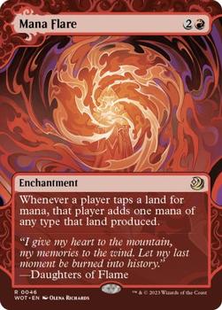 2023 Magic: The Gathering Wilds Of Eldraine - Enchanting Tales #0046 Mana Flare Front