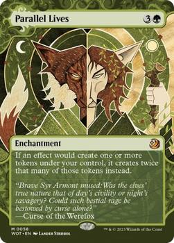 2023 Magic: The Gathering Wilds Of Eldraine - Enchanting Tales #0058 Parallel Lives Front