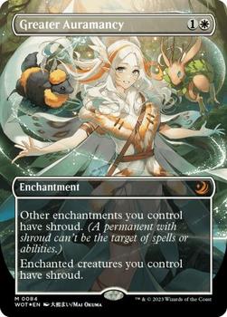 2023 Magic: The Gathering Wilds Of Eldraine - Enchanting Tales #0084 Greater Auramancy Front