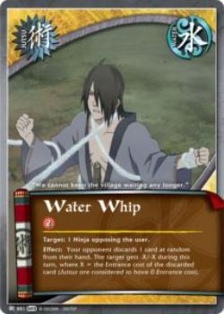 2011 Naruto Series 23: Invasion #INVASJ-881 Water Whip Front