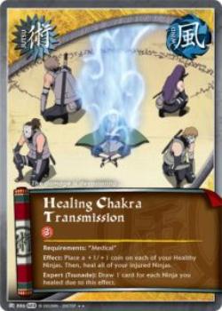 2011 Naruto Series 23: Invasion #INVASJ-886 Healing Chakra Transmission Front