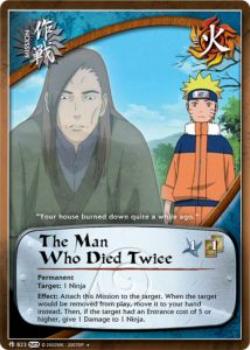 2011 Naruto Series 23: Invasion #INVASM-823 The Man Who Died Twice Front