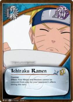 2011 Naruto Series 23: Invasion #INVASM-831 Ichiraku Ramen Front