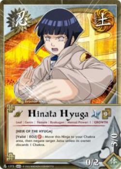 2011 Naruto Series 23: Invasion #INVASN-1273 Hinata Hyuga Front