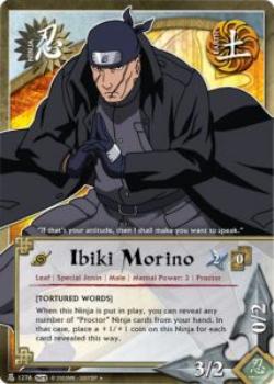 2011 Naruto Series 23: Invasion #INVASN-1276 Ibiki Morino Front