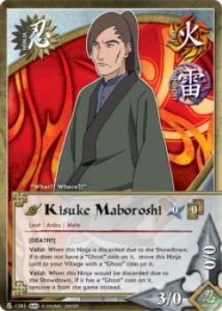 2011 Naruto Series 23: Invasion #INVASN-1283 Kisuke Maboroshi Front