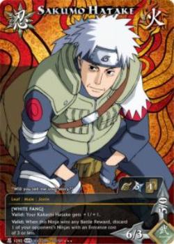 2011 Naruto Series 23: Invasion #INVASN-1292 Sakumo Hatake Front