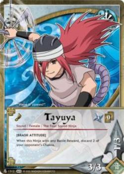 2011 Naruto Series 23: Invasion #INVASN-1312 Tayuya Front