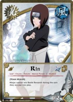 2012 Naruto Series: Tournament Pack 4 #TP4N-1352 Rin Front