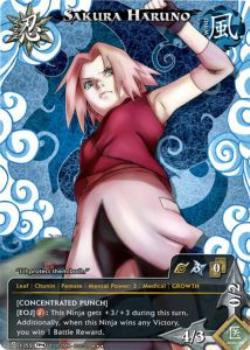 2012 Naruto Series: Tournament Pack 4 #TP4N-1355 Sakura Haruno Front