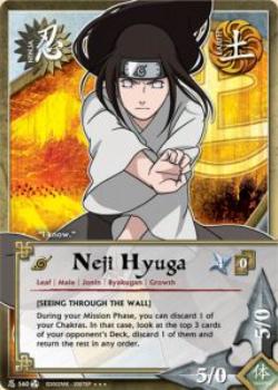 2012 Naruto Series: Tournament Pack 4 #TP4N-560 Neji Hyuga Front