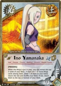2012 Naruto Series: Tournament Pack 4 #TP4N-595 Ino Yamanaka Front