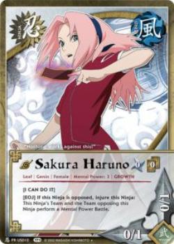 2012 Naruto Series: Tournament Pack 4 #PR-US010b Sakura Haruno Front