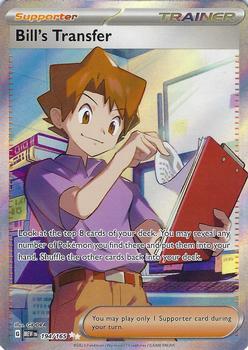 2023 Pokémon Scarlet & Violet 151 #194/165 Bill's Transfer Front