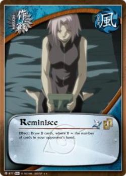 2012 Naruto Series 24: Sage's Legacy #SL-M-877 Reminisce Front