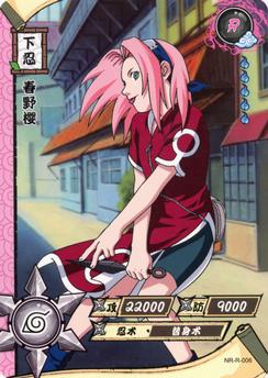 2021 Kayou Naruto #NR-R-006 Sakura Haruno Front