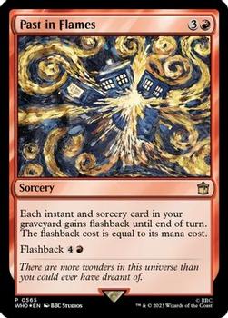 2023 Magic: The Gathering Universes Beyond: Doctor Who #0565 Past in Flames Front