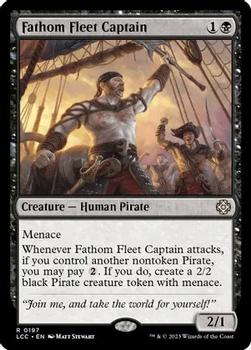 2023 Magic: The Gathering The Lost Caverns of Ixalan - Commander Decks #0197 Fathom Fleet Captain Front