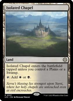 2023 Magic: The Gathering The Lost Caverns of Ixalan - Commander Decks #0337 Isolated Chapel Front