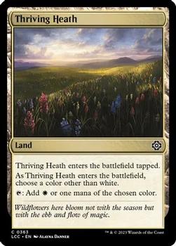2023 Magic: The Gathering The Lost Caverns of Ixalan - Commander Decks #0363 Thriving Heath Front