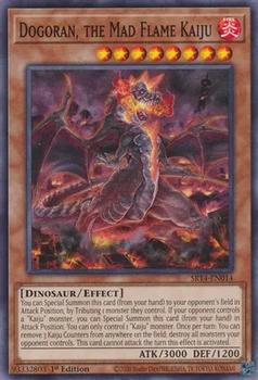 2023 Yu-Gi-Oh! Structure Deck: Fire Kings English 1st Edition #SR14-EN014 Dogoran, the Mad Flame Kaiju Front
