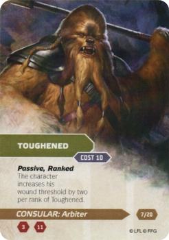 2015 Fantasy Flight Games Star Wars Force and Destiny Specialization Deck Consular Arbiter #7/20 Toughened Front