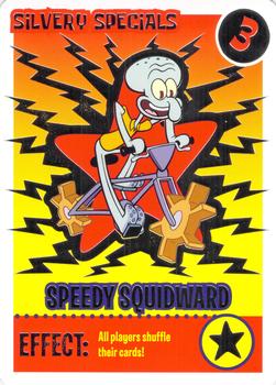 2008 SpongeBob SquarePants Krusty Cards - Silvery Specials #3 Speedy Squidward Front