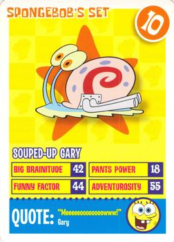 2008 SpongeBob SquarePants Krusty Cards - SpongeBob's Set #10 Souped-Up Gary Front