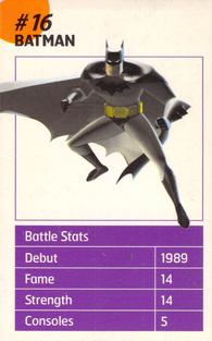 2002 Nintendo Official Magazine Battle Cards #16 Batman Front