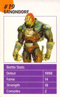 2002 Nintendo Official Magazine Battle Cards #19 Ganondorf Front