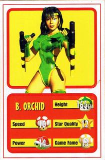 1997 Nintendo Magazine All-Star Battle Cards #NNO Black Orchid Front