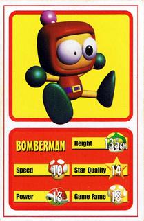 1997 Nintendo Magazine All-Star Battle Cards #NNO Bomberman Front
