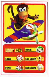1997 Nintendo Magazine All-Star Battle Cards #NNO Diddy Kong Front