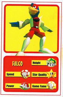 1997 Nintendo Magazine All-Star Battle Cards #NNO Falco Front
