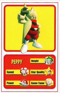 1997 Nintendo Magazine All-Star Battle Cards #NNO Peppy Front