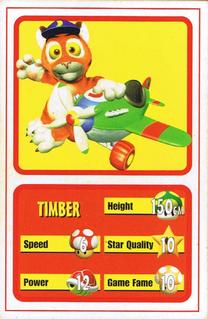 1997 Nintendo Magazine All-Star Battle Cards #NNO Timber Front