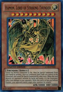 2011 Yu-Gi-Oh! Legendary Collection 2: The Duel Academy Years #LC02-EN002 Hamon, Lord of Striking Thunder Front
