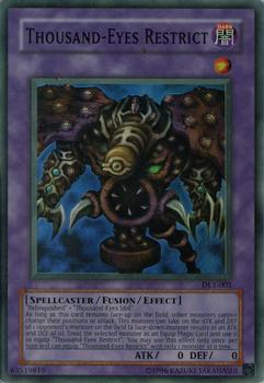 2002 Yu-Gi-Oh! Duelist League Series 1 #DL1-001 Thousand-Eyes Restrict Front