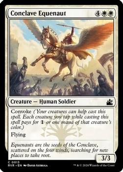 2024 Magic: The Gathering Ravnica Remastered #0013 Conclave Equenaut Front