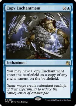 2024 Magic: The Gathering Ravnica Remastered #0039 Copy Enchantment Front