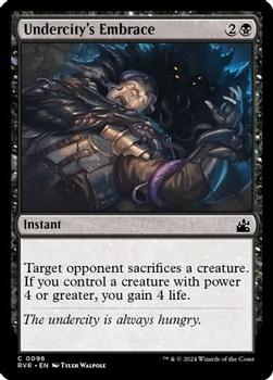 2024 Magic: The Gathering Ravnica Remastered #0096 Undercity's Embrace Front