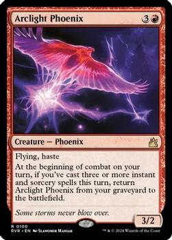 2024 Magic: The Gathering Ravnica Remastered #0100 Arclight Phoenix Front