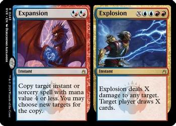 2024 Magic: The Gathering Ravnica Remastered #0243 Expansion // Explosion Front