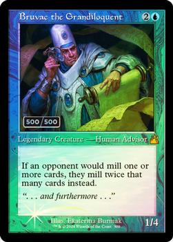 2024 Magic: The Gathering Ravnica Remastered #0309 Bruvac the Grandiloquent Front