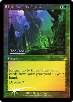 2024 Magic: The Gathering Ravnica Remastered #0350 Life from the Loam Front
