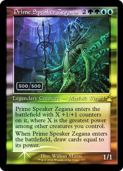 2024 Magic: The Gathering Ravnica Remastered #0377 Prime Speaker Zegana Front