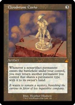 2024 Magic: The Gathering Ravnica Remastered #0391 Cloudstone Curio Front
