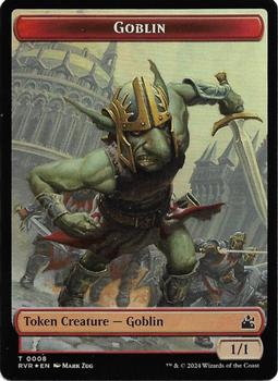 2024 Magic: The Gathering Ravnica Remastered - Double Sided Tokens #0008/0009 Goblin / Goblin Front